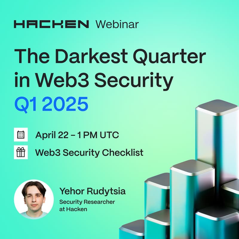 Cover Image for The Darkest Quarter in Web3 Security | Q1 2025