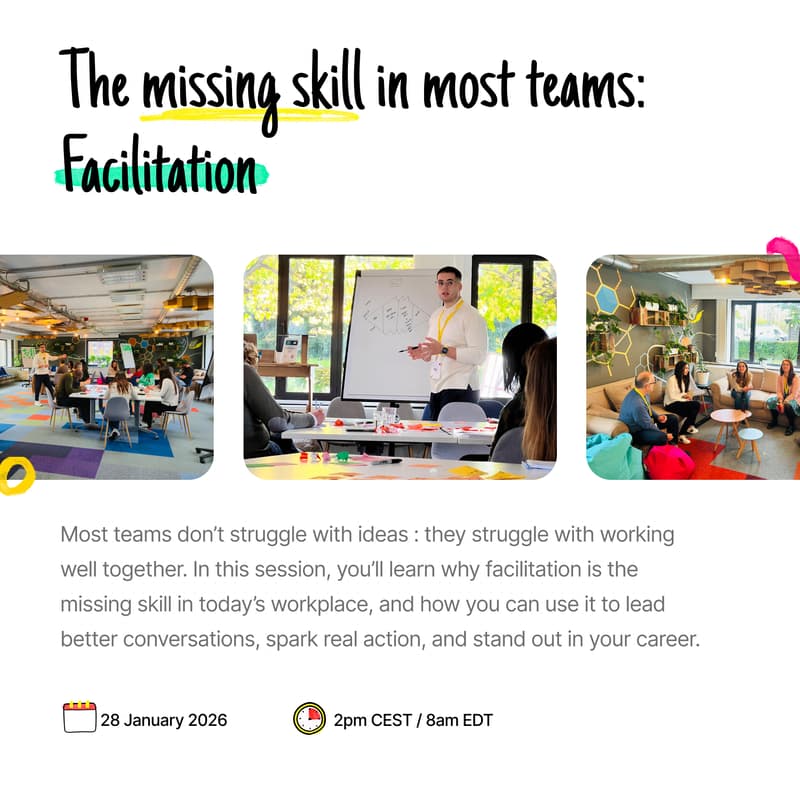 Cover Image for The Missing Skill in most teams: Facilitation