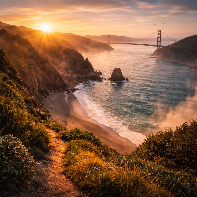 Cover Image for The Founders’ Ascent — Hike & Breathwork at Kirby Cove