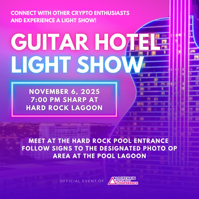 Cover Image for GUITAR LIGHT SHOW AT 7 PM SHARP