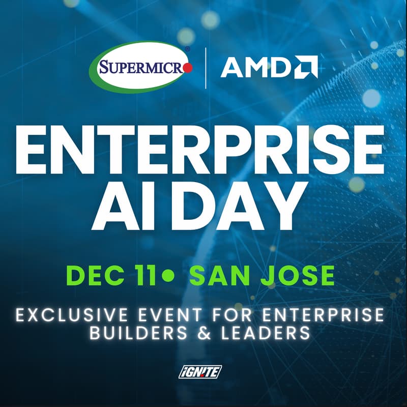 Cover Image for Enterprise AI Day, hosted by Supermicro & AMD
