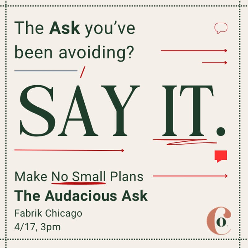 Cover Image for In Good Company Co. Presents The Audacious Ask