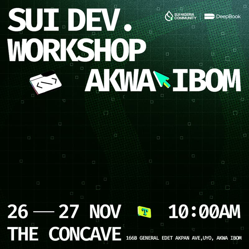 Cover Image for Sui Developers - Workshop, Akwa Ibom