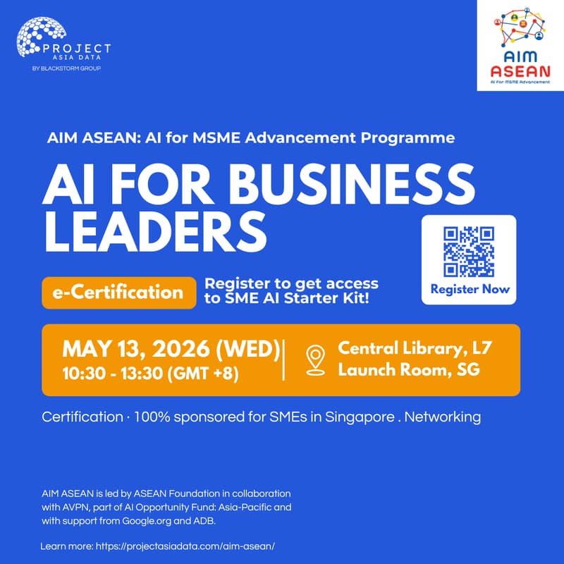 Cover Image for AI Training for Business Leaders – AIM ASEAN Certification