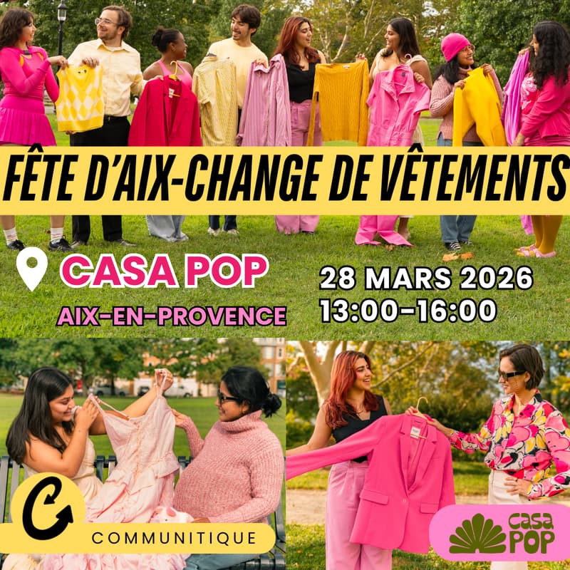 Cover Image for POP-UP: Fête d’aix-change de vêtements !