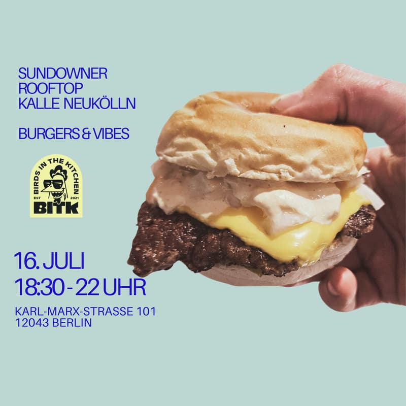Titelbild für BITK smash🍔 pop-up on KALLE roof