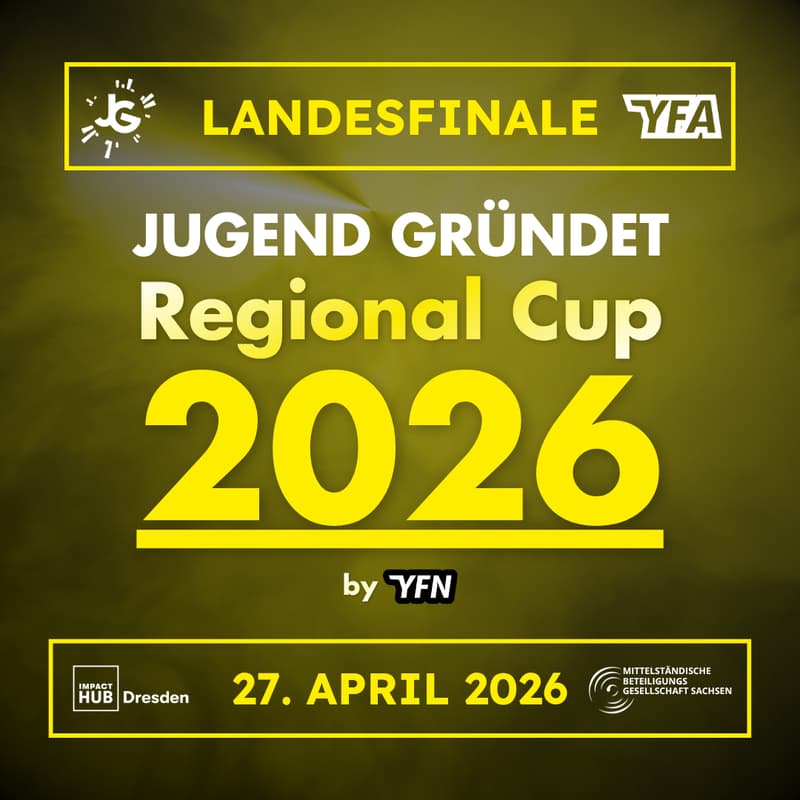 Cover Image for FINALE🎉🚀 - JUGEND GRÜNDET Regional-Cup 2026 (Sachsen)