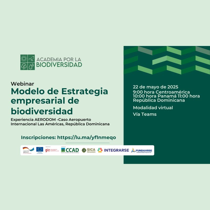 Cover Image for Webinar: Modelo de Estrategia empresarial de biodiversidad