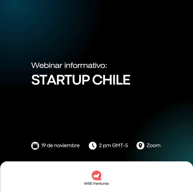 Cover Image for Webinar Informativo: Startup Chile