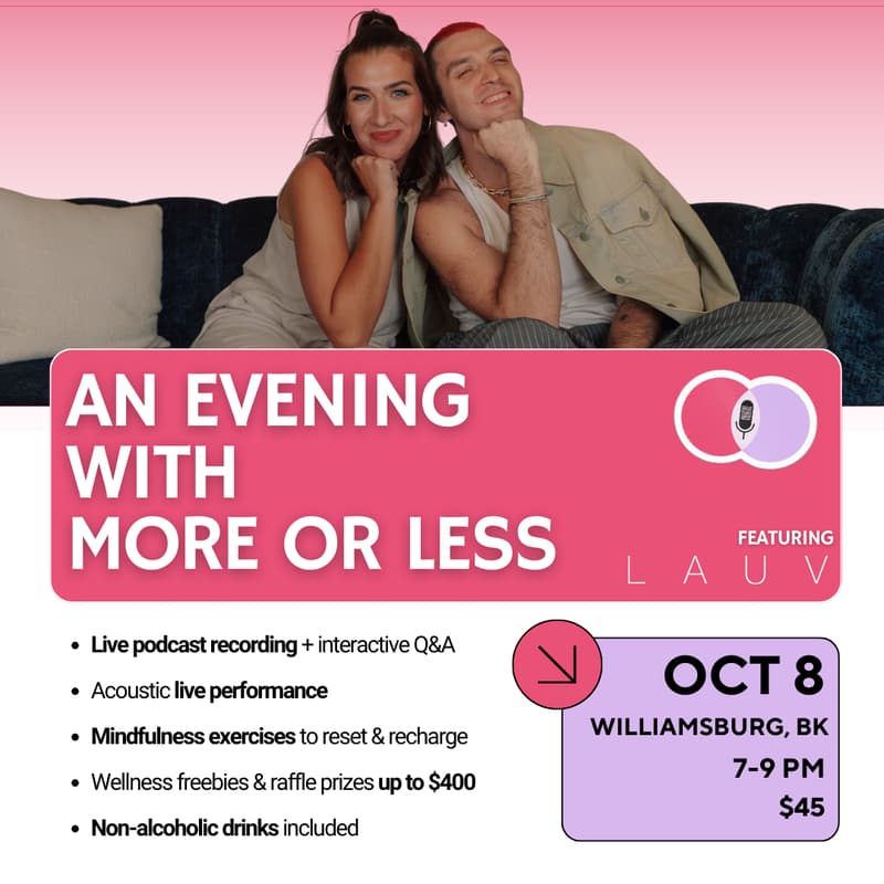 Cover Image for An Evening with More or Less