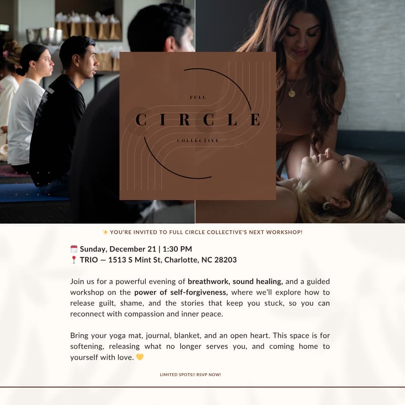 Cover Image for Full Circle Collective | Power of Self Forgiveness