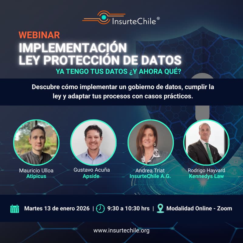 Cover Image for Webinar 2.0 - "Implementación Ley de Protección de Datos"