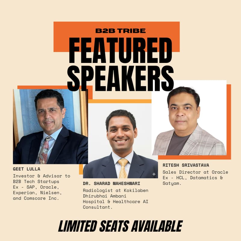 Cover Image for B2B Tribe Meetup - Edition 7: The AI Leadership Room for B2B Founders & Executives