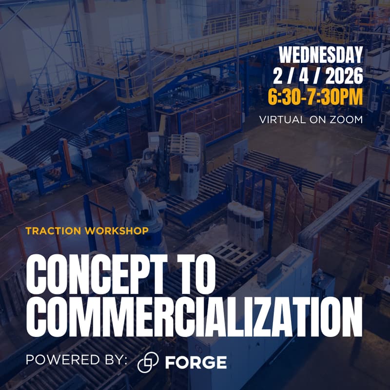 Cover Image for CCEI Traction Workshop: Concept to Commercialization