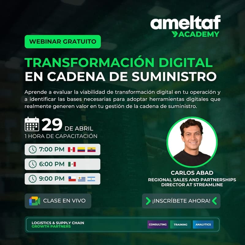 Cover Image for Transformación Digital en Cadena de Suministro