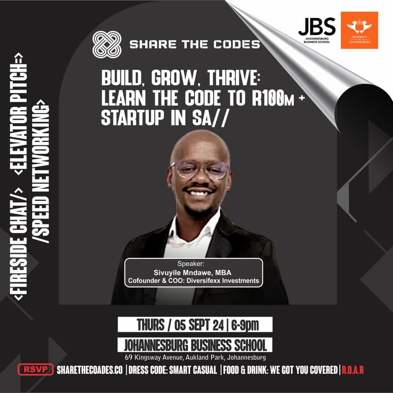 Cover Image for Share The Codes - Joburg