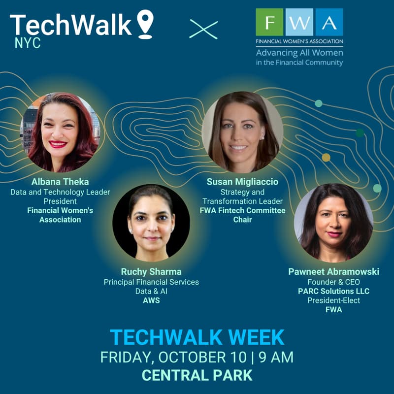 Cover Image for TechWalk Week | NYC, 10/10 w/ FWA