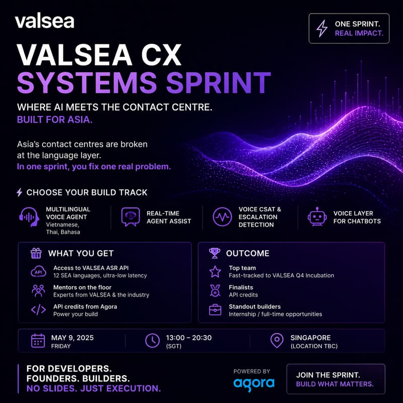 Cover Image for VALSEA - Voice AI Hackathon