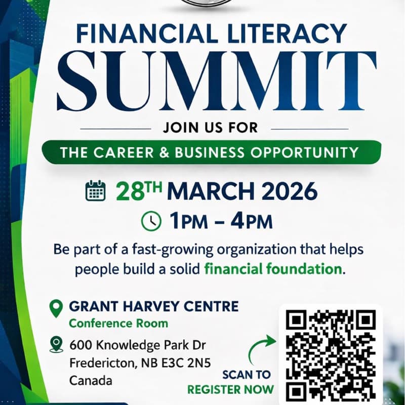 Cover Image for Financial Literacy Summit. The career & Business Opportunity