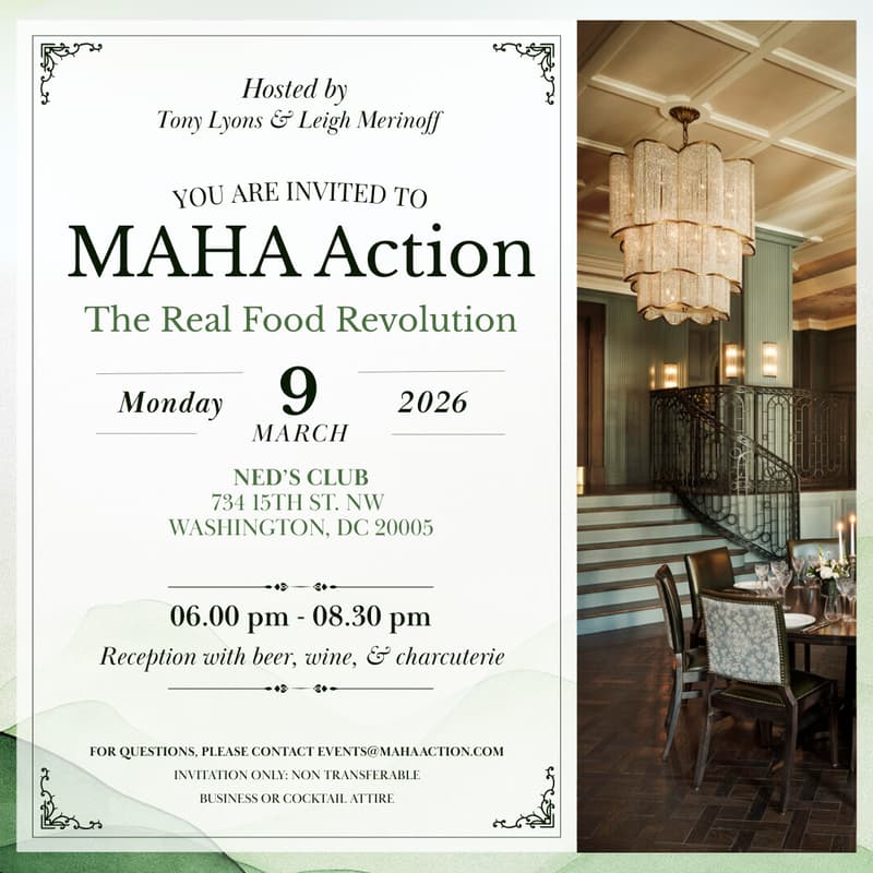 Cover Image for MAHA Action: The Real Food Revolution