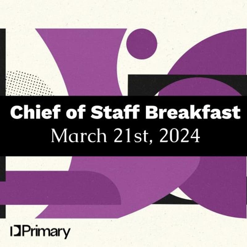 Cover Image for Chief of Staff Breakfast