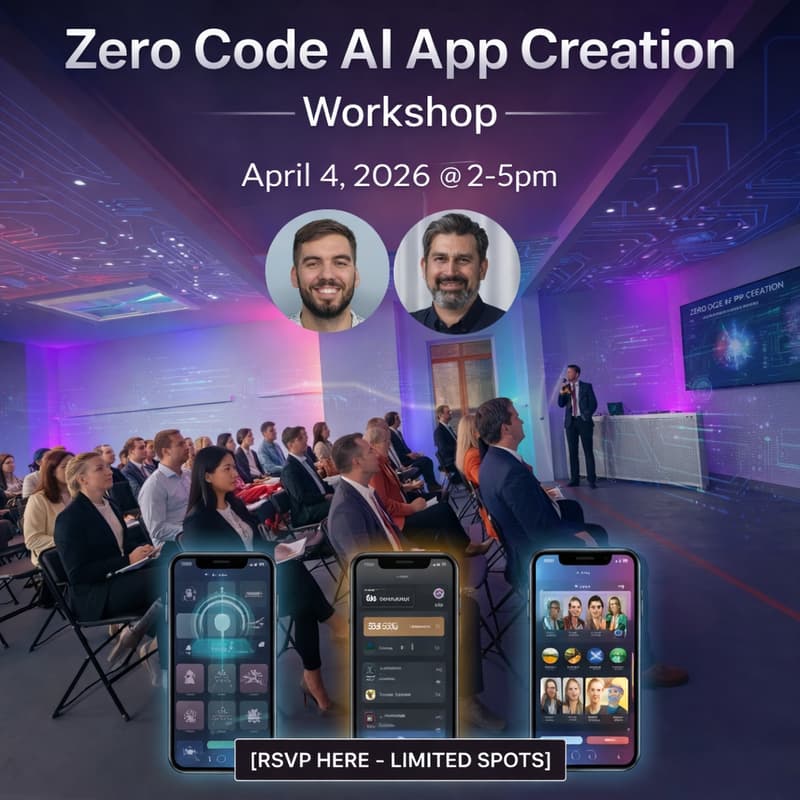 Cover Image for Zero Code Ai App Building Workshop