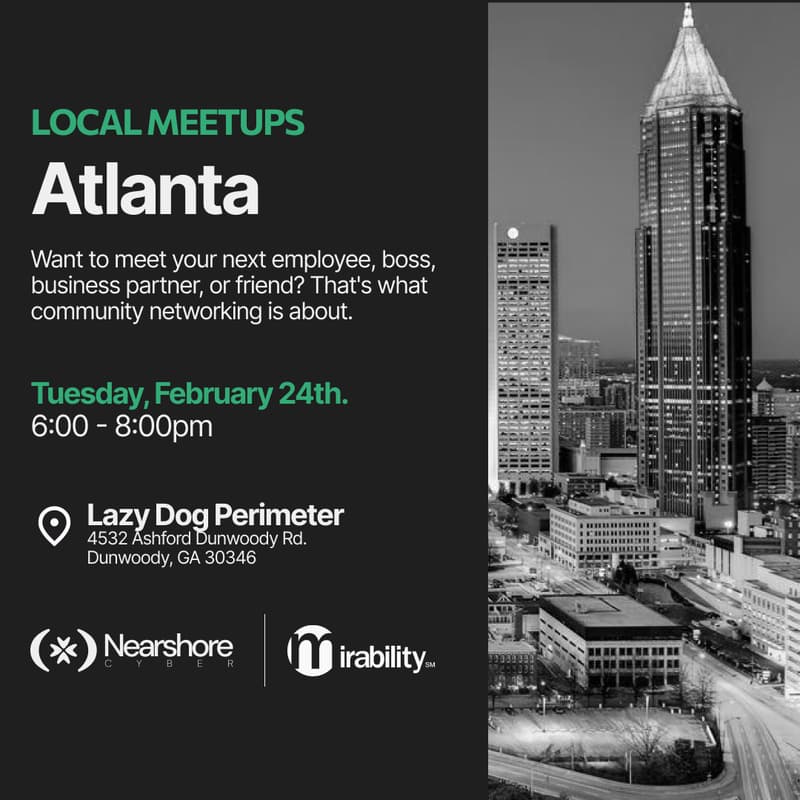 Cover Image for Atlanta Cybersecurity Meetup - 1 year anniversary!