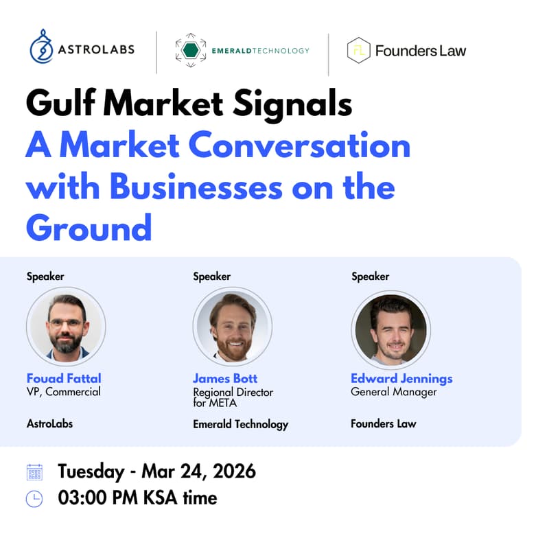 Cover Image for Gulf Market Signals: A Market Conversation with Businesses on the Ground