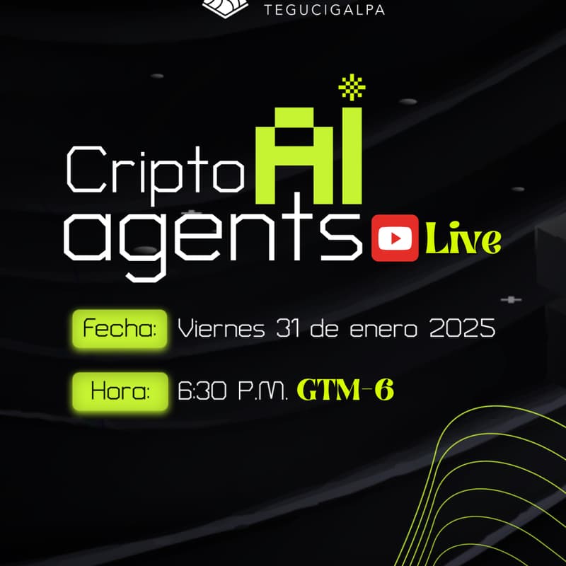 Cover Image for 📍Meetup: Cripto AI Agents