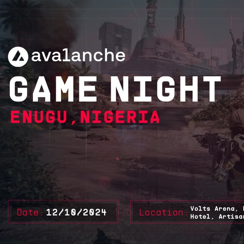 Cover Image for Avax Gaming Hangout Enugu