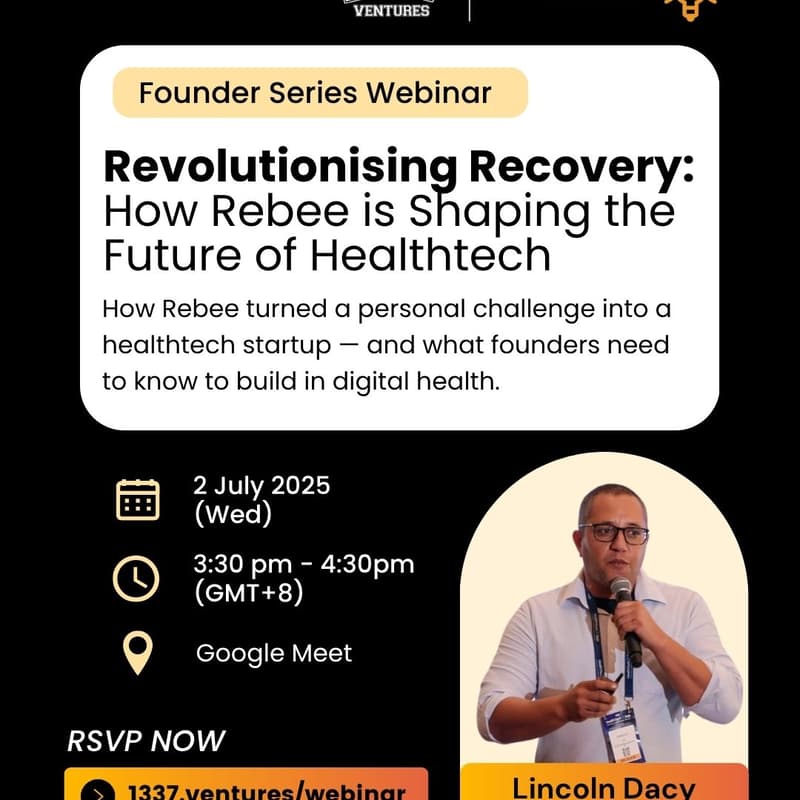 Cover Image for Revolutionising Recovery: How Rebee is Shaping the Future of Healthtech [WEBINAR]