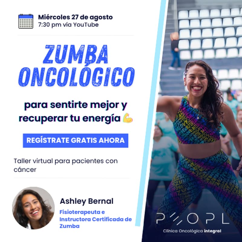 Cover Image for [Evento] Zumba para Pacientes con Cáncer: Baila, Sonríe y Recupera Energía
