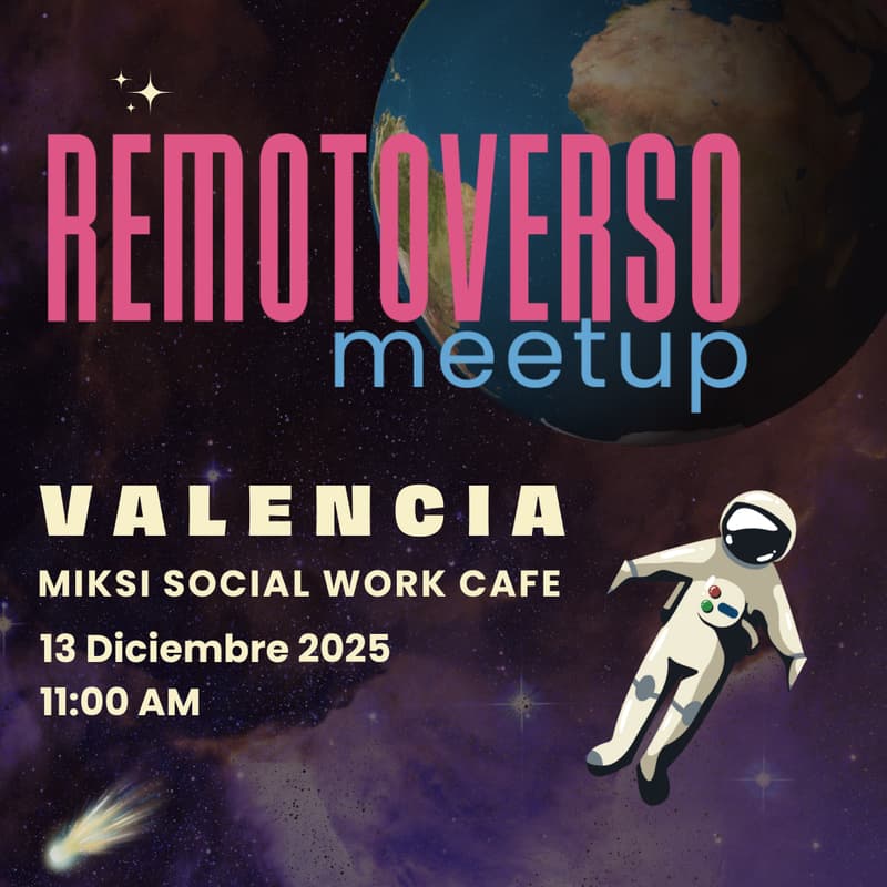 Cover Image for Remotoverso Meetup – Valencia