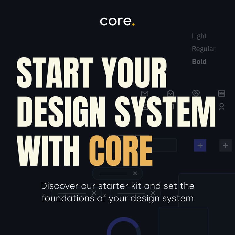 Cover Image for Start your Design System with CORE