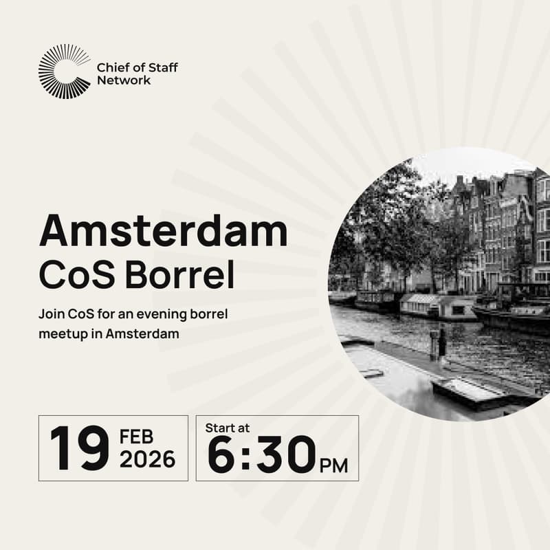 Cover Image for Amsterdam CoS Borrel (Feb 19)