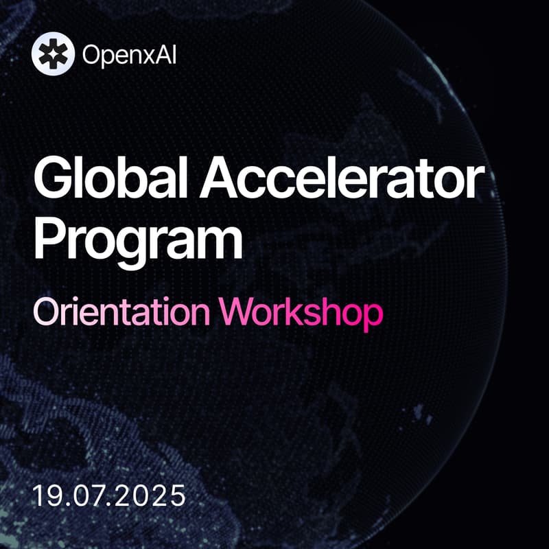 Cover Image for OpenxAI Global Accelerator Program: Orientation Workshop