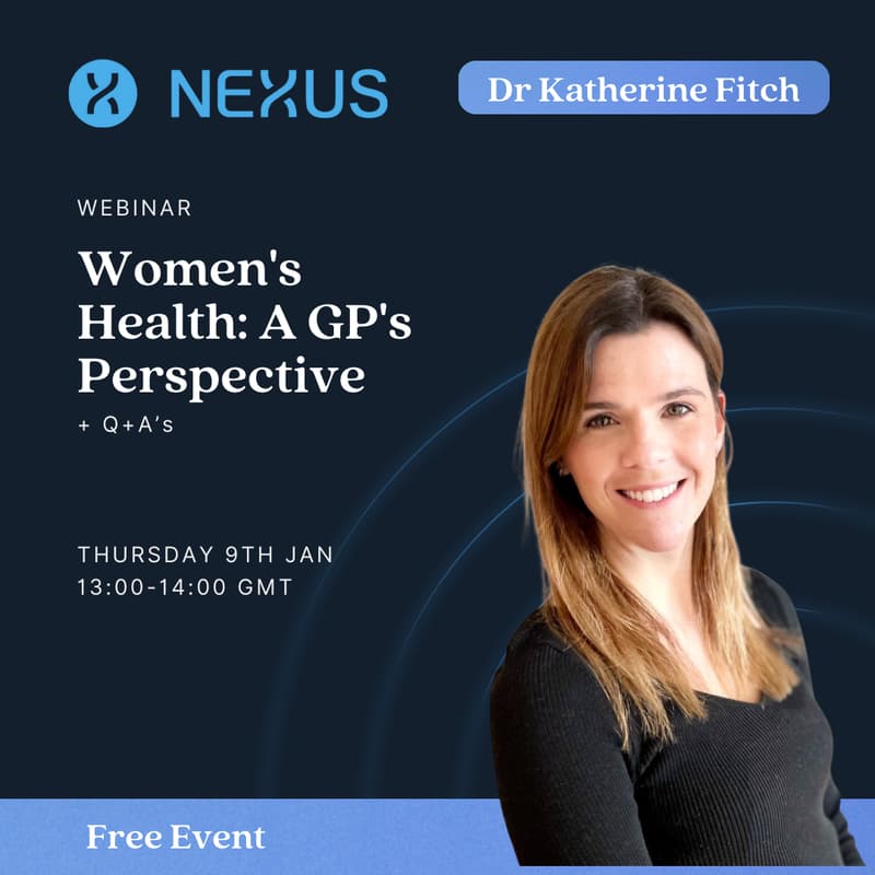 Cover Image for Webinar: Women's Health: A GP's Perspective