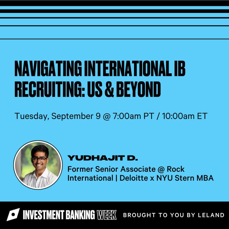 Cover Image for Navigating International IB Recruiting: US & Beyond