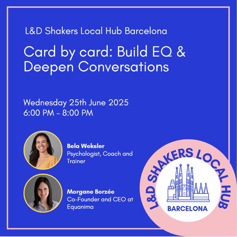 Cover Image for Local Hub Barcelona: Card by Card - Build EQ & Deepen Conversations