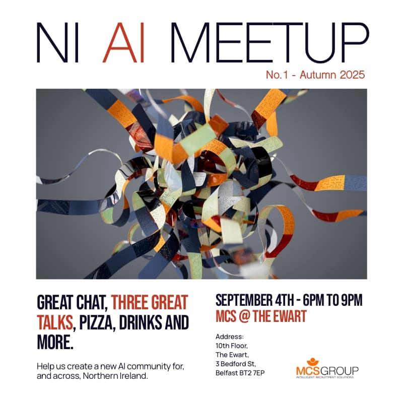 Cover Image for NI AI Meetup - No.1 - Autumn 25