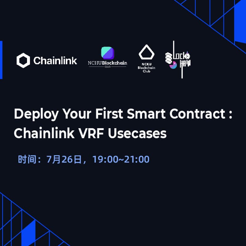 Cover Image for Deploy Your First Smart Contract : Chainlink VRF Usecases