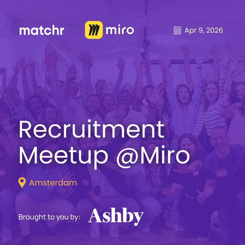 Cover Image for Recruitment Meetup @Miro: Inside Miro’s Recruitment Machine