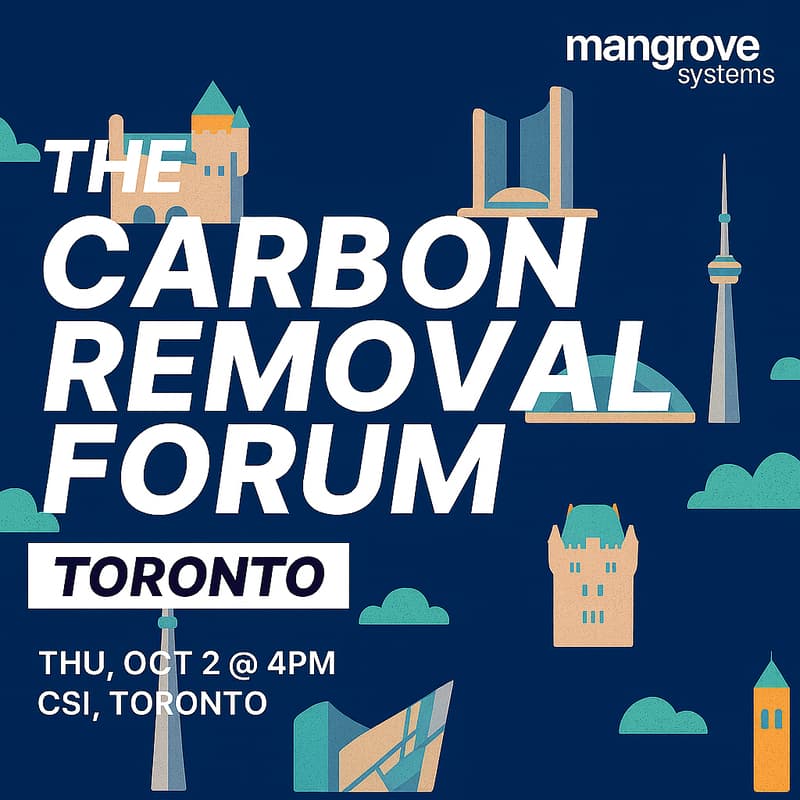 Cover Image for The Carbon Removal Forum at Toronto Climate Week