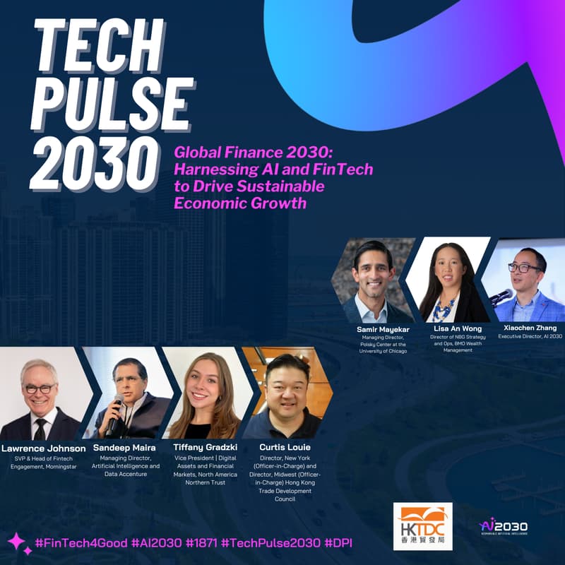Cover Image for No. 32 Tech Pulse 2030 – Global Finance 2030: Harnessing AI and FinTech to Drive Sustainable Economic Growth