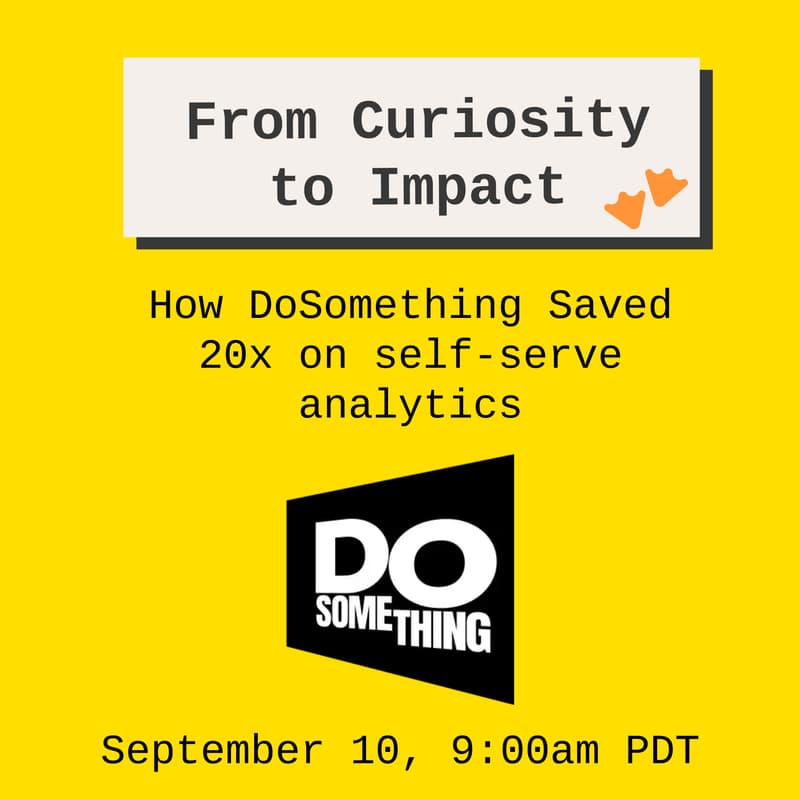 Cover Image for From Curiosity to Impact: How DoSomething Democratized Data
