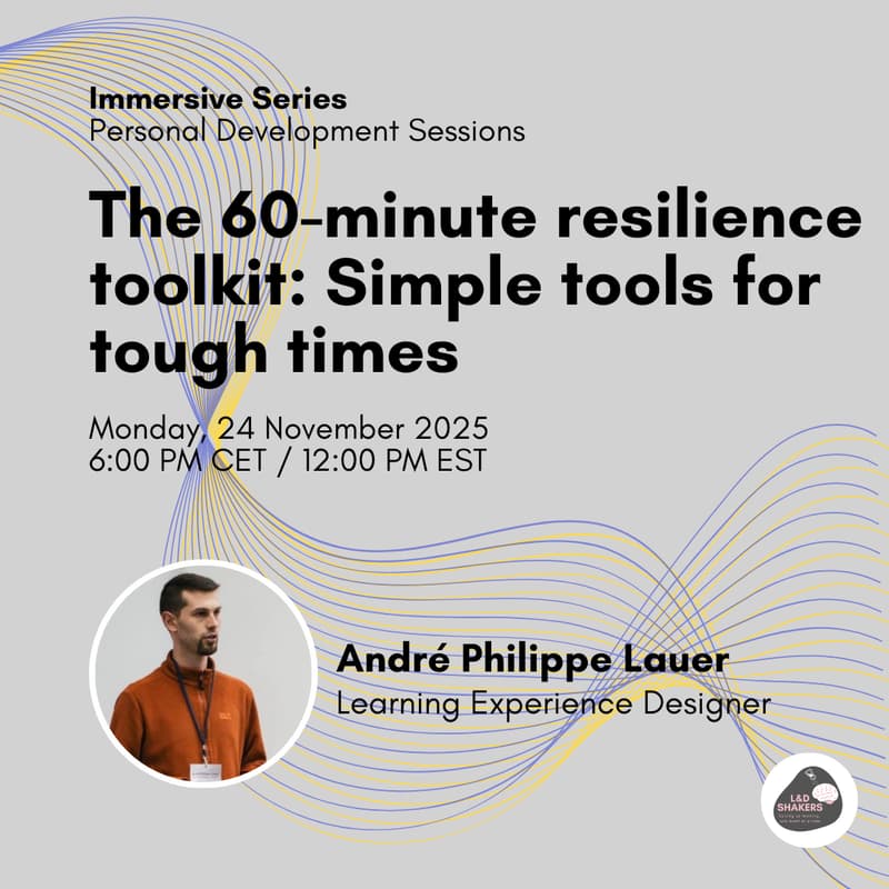 Cover Image for Immersive Series - The 60-minute resilience toolkit: Simple tools for tough times