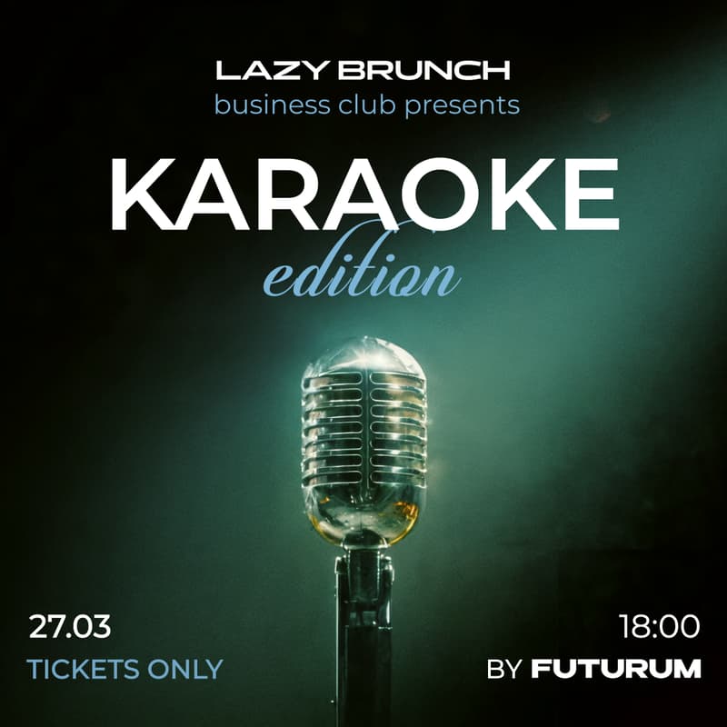 Cover Image for Lazy Brunch Special: Karaoke Edition