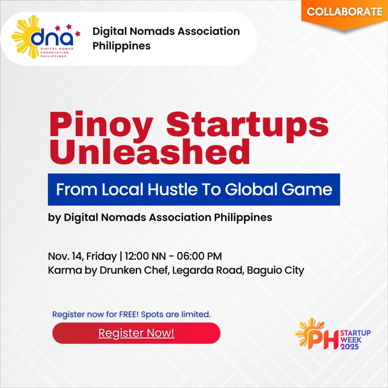 Cover Image for Pinoy Startups Unleashed: From Local Hustle To Global Game