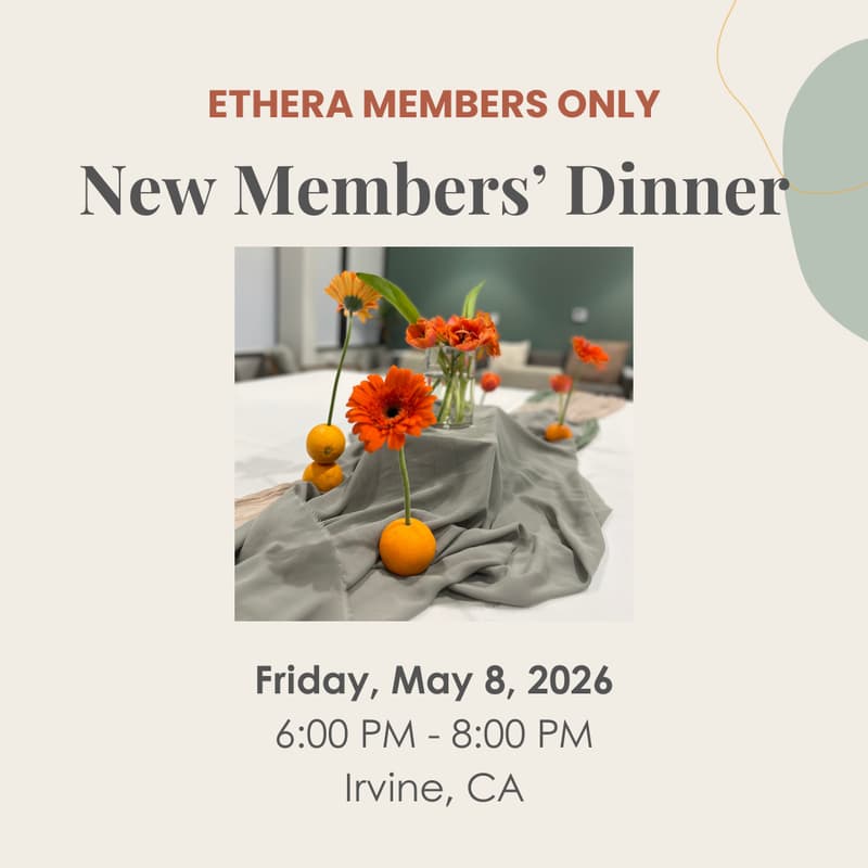 Cover Image for May 2026 New Members' Dinner