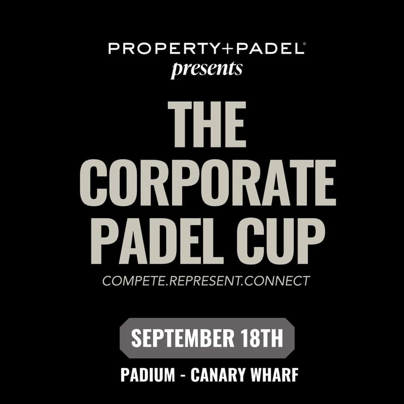 Cover Image for Property+Padel Presents: The Corporate Padel Cup